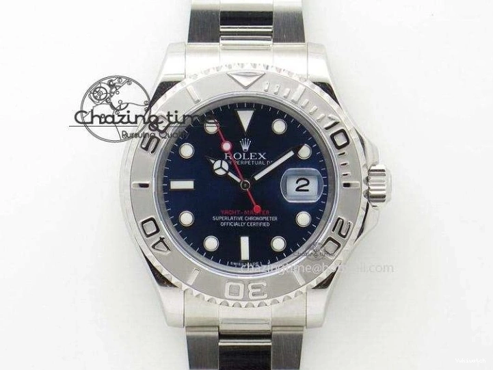 ARF Rubber Yacht-Master 116655 Ceramic 1:1 SH3135 On Edition Bezel Strap Oysterflex Best 0520